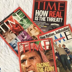 2001 Time Magazines